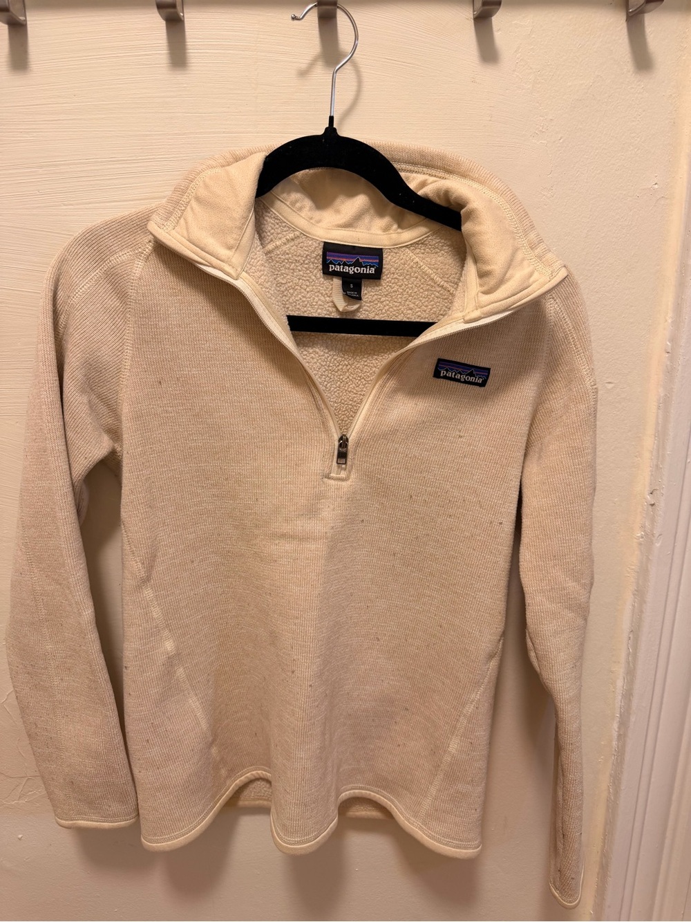 Patagonia Women’s 1/4 Zip Pullover - Cream